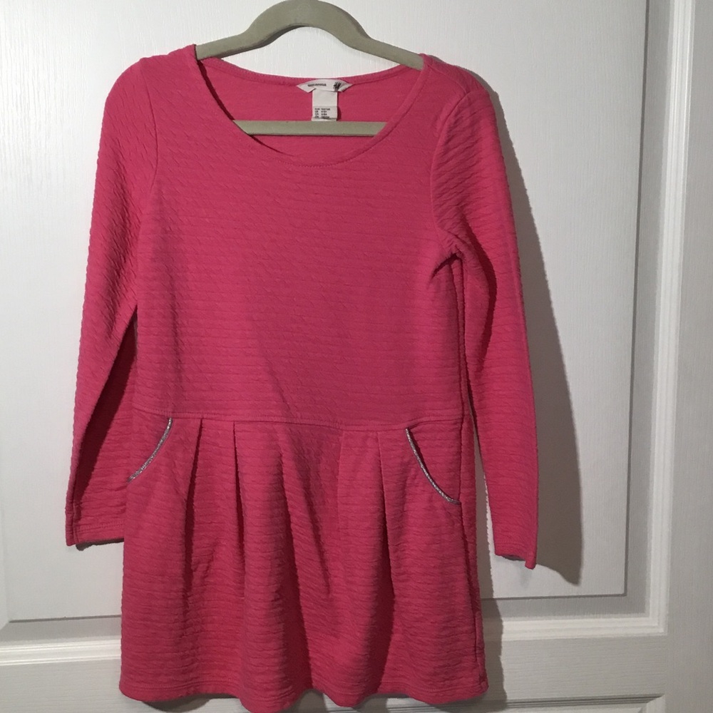 3 for $30 H&M Pink Long-Sleeve dress